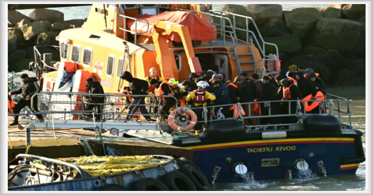 119 migrants secourus en mer au large de la mer du Nord