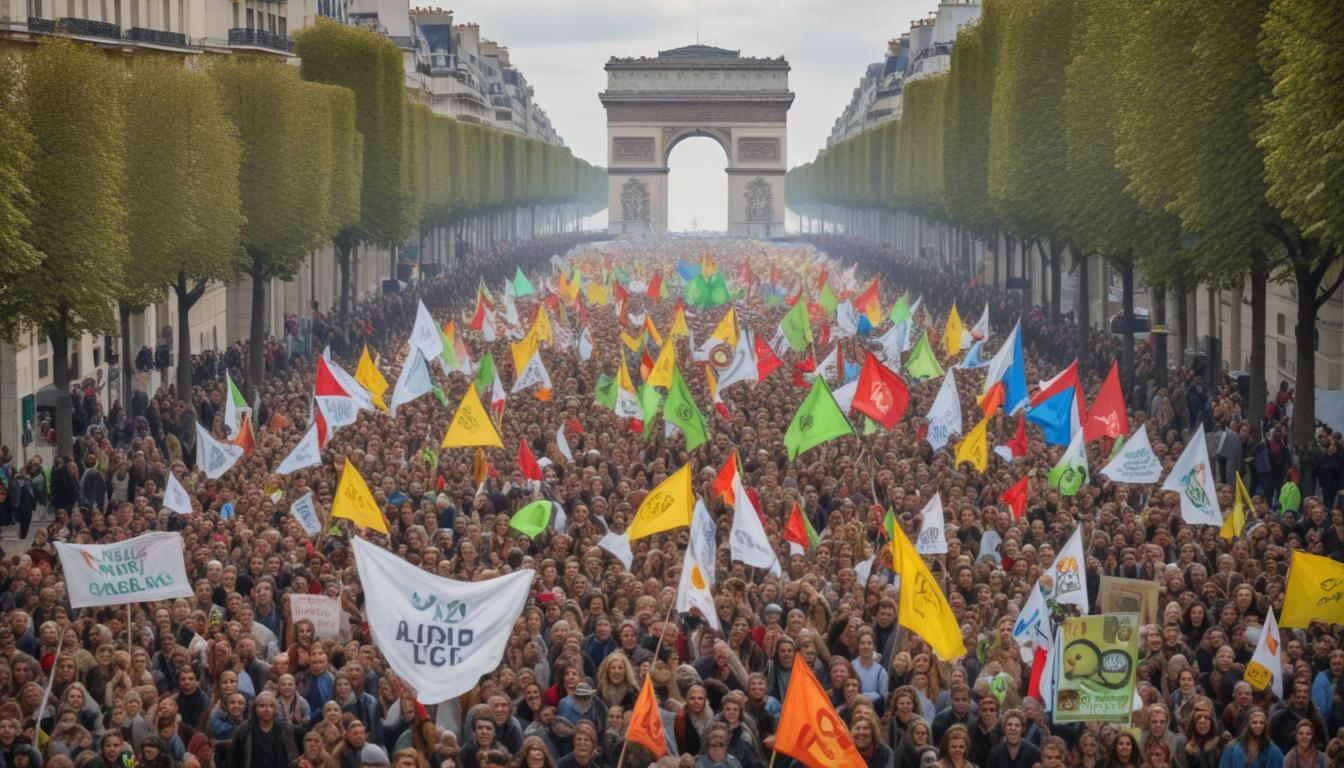2 500 personnes defilent a Paris contre les pesticides : un Printemps bruyant pour la fin des pesticides