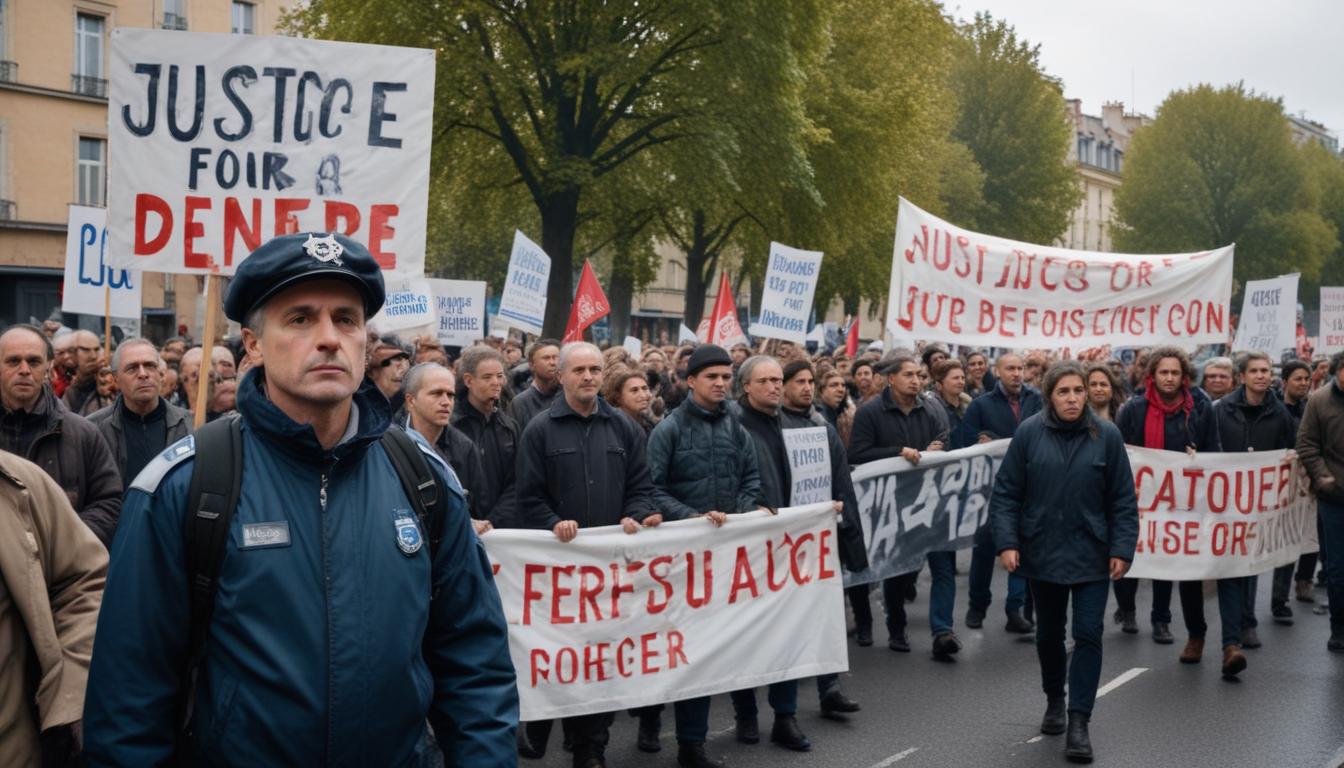 3200 manifestants, 1 interpellation, la justice saisie au sujet de débordements : ce qu'il faut retenir de la marche à Lyon pour Quentin Deranque