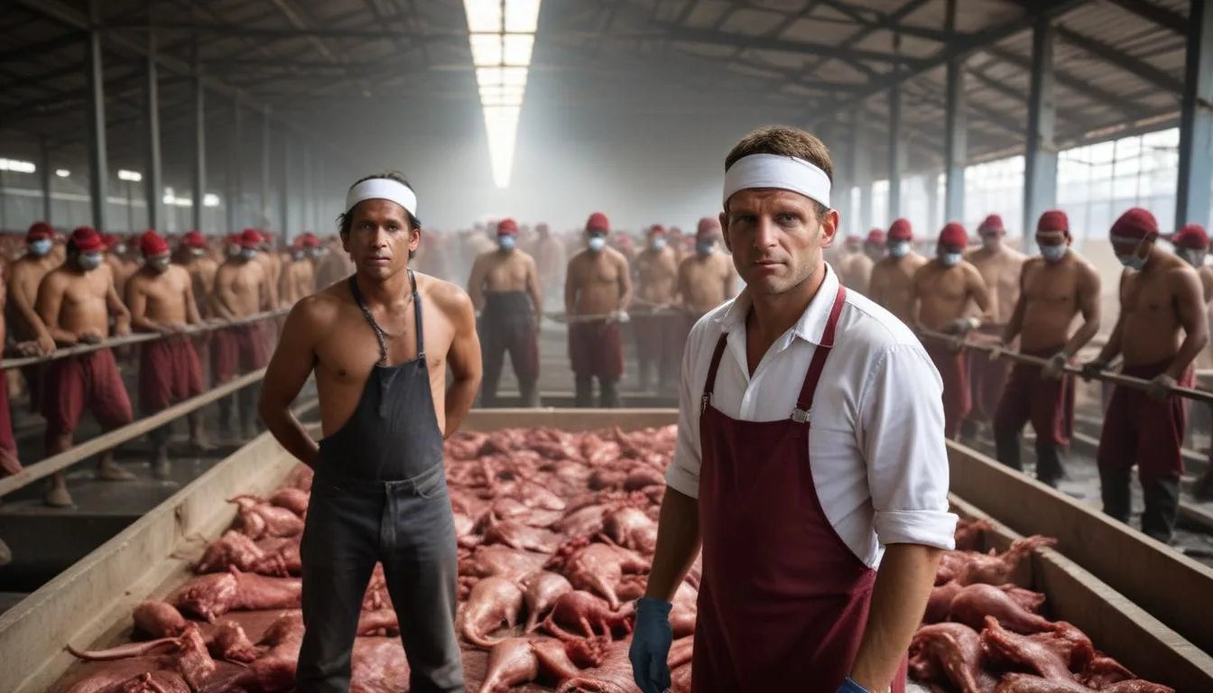 A Chapeco, des ouvriers sous pression dans la 'capitale des abattoirs' brésilienne