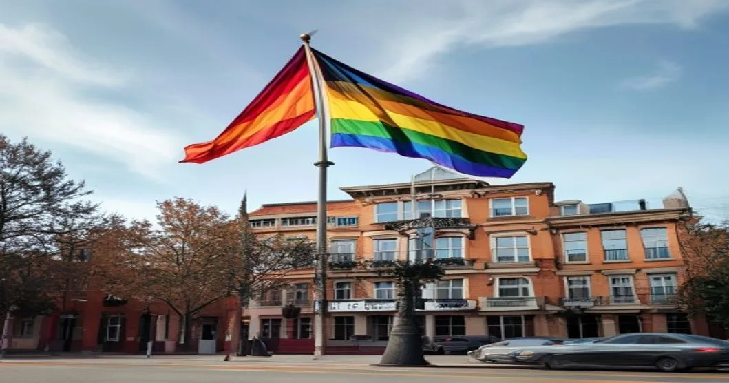 À Elne, dans les Pyrénées-Orientales, le maire retire le drapeau LGBT de la façade de la mairie