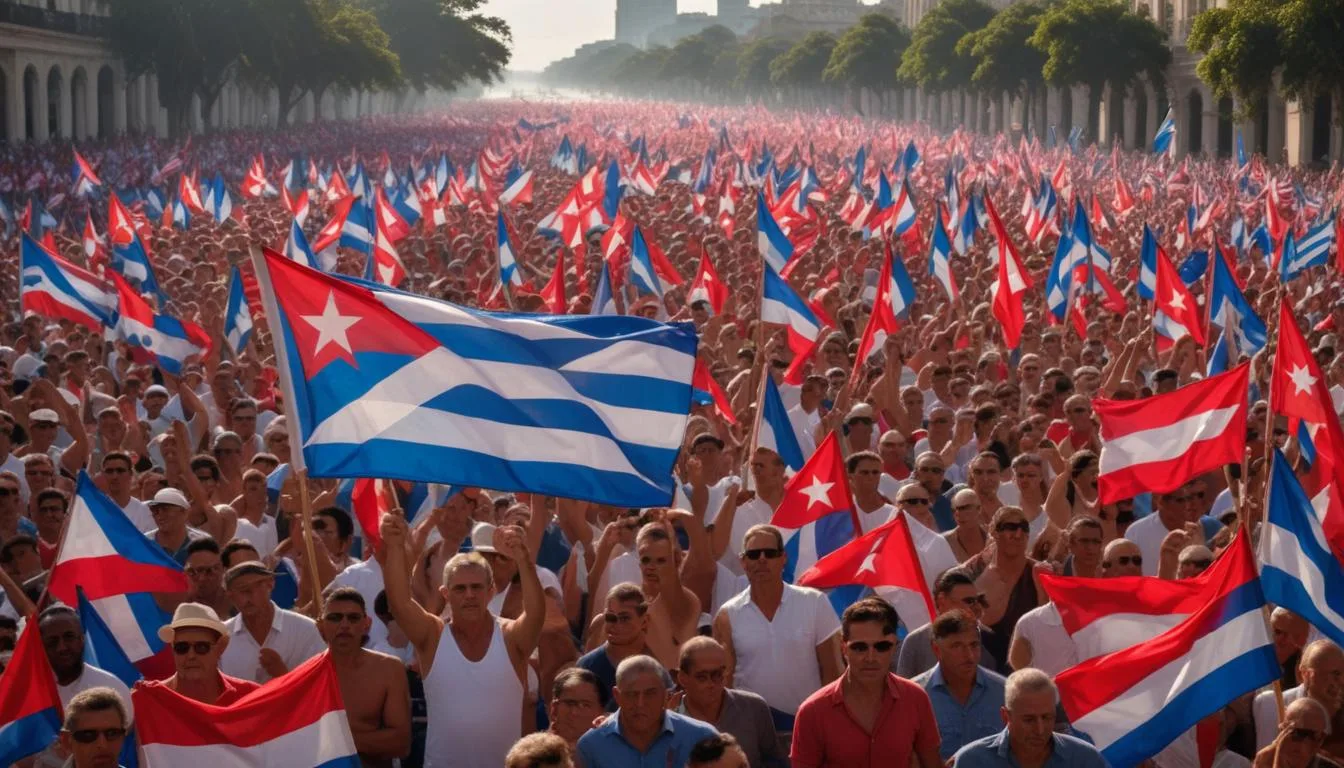 À La Havane, les travailleurs cubains défilent sous le signe de la résistance face aux sanctions américaines