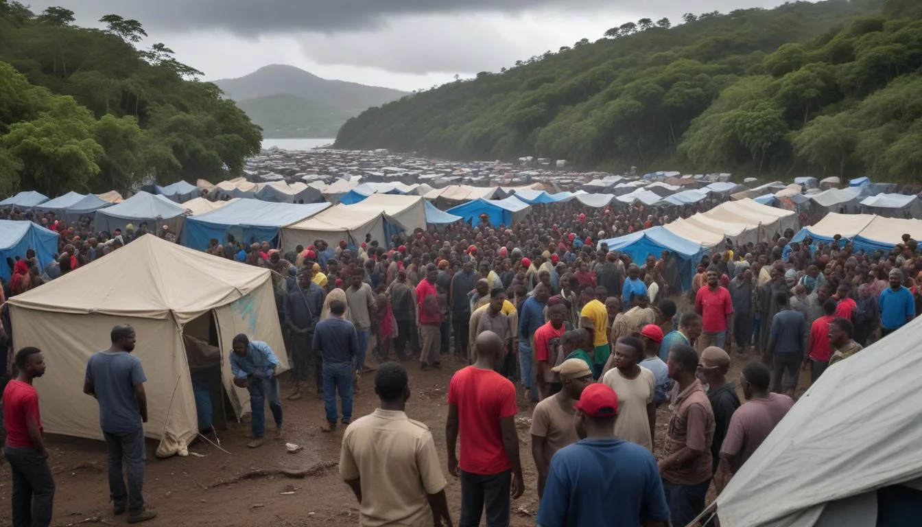 À Mayotte, l’État envisage un camp pour migrants africains, mais les élus locaux refusent