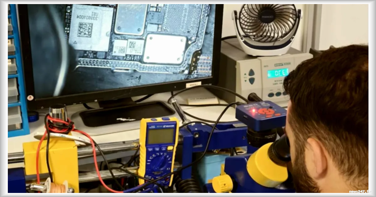À Nantes, une usine française reconditionne 700 000 iPhone en un temps record
