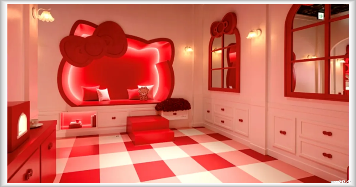 À Tokyo, une exposition immersive Sanrio transforme un hôtel en expérience kawaii sans nuitée