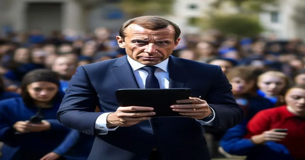 À Villers-Cotterêts, Emmanuel Macron annonce un calendrier de «journée sans connexion» et durcit le ton sur les réseaux sociaux