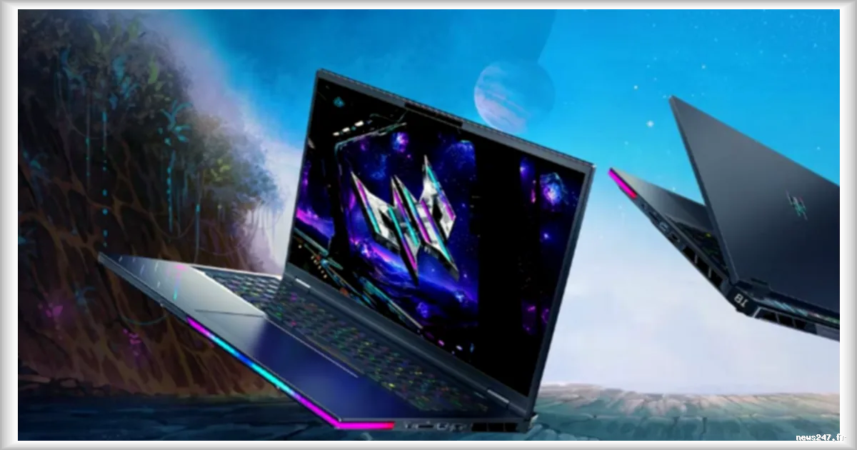 Acer lance son PC gaming Predator Helios 18 AI à prix réduit, équipé d’un écran Mini LED 4K et de 96 Go de RAM