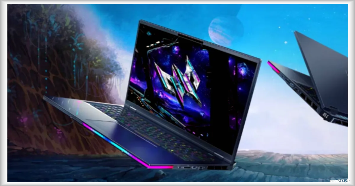 Acer lance son PC gaming Predator Helios 18 AI à prix réduit, équipé d’un écran Mini LED 4K et de 96 Go de RAM