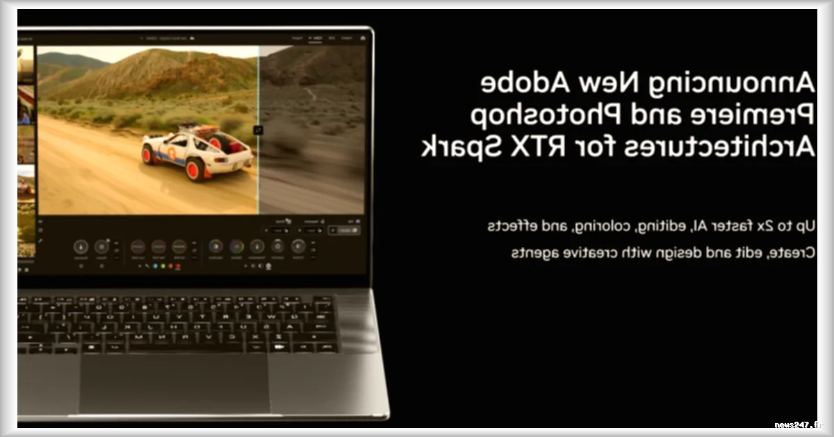 Adobe optimise Premiere et Photoshop pour les puces RTX Spark : Photoshop atteint désormais 100 % de calcul GPU