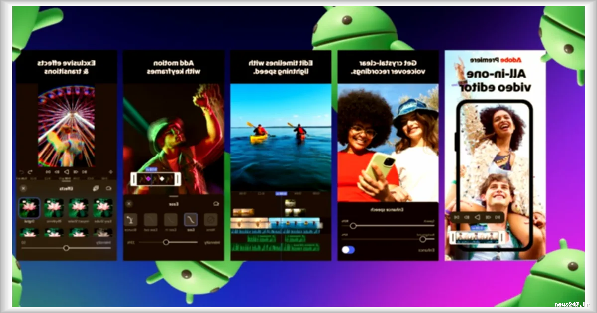 Adobe Premiere débarque sur Android cet été avec un soutien technique à APV de Samsung