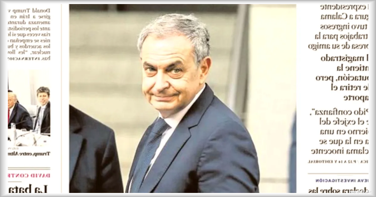 Affaire Zapatero : trafic d’influence présumé et bijoux saoudiens de 1,3 million d’euros au cœur de l’enquête