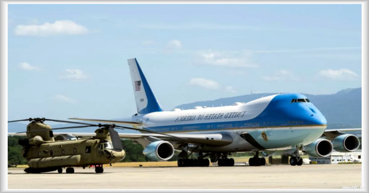 Air Force One : la Maison-Blanche fait ses adieux à un Boeing 747 après plus de 30 ans de service
