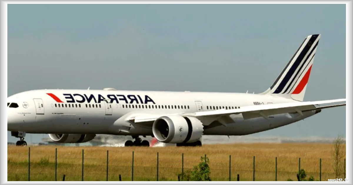 Alerte en plein vol : un Boeing d'Air France contraint à faire demi-tour en urgence