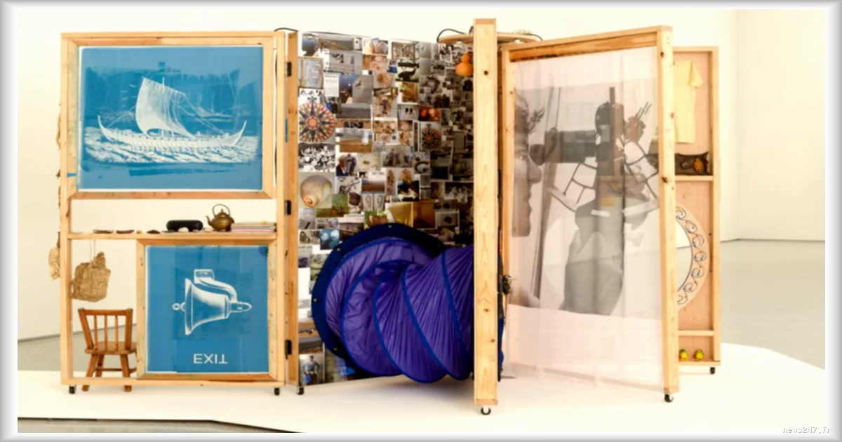 Alison Knowles, figure emblematique du mouvement artistique Fluxus, honoree lors d'une exposition a Saint-Etienne