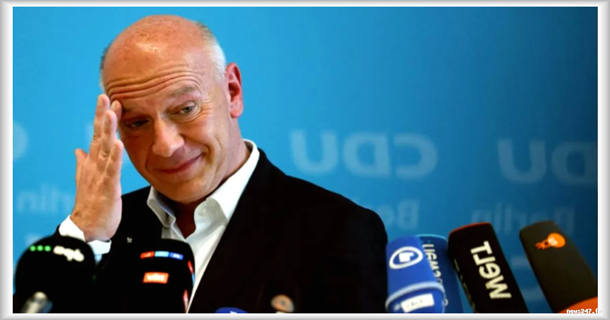 Allemagne : Le maire conservateur de Berlin renonce à se représenter à deux mois des élections