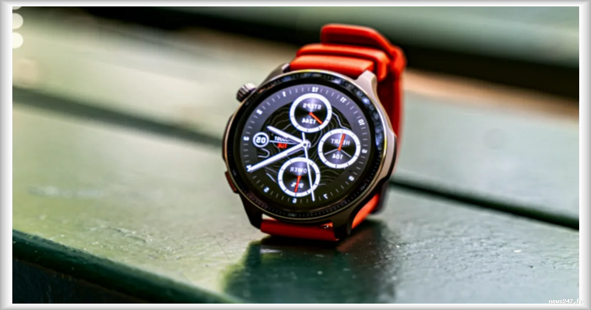 Amazfit Balance 2 : une montre connectée alliant performance sportive et design élégant à moins de 170 euros