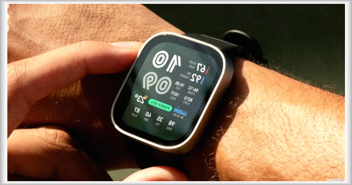 Amazfit dévoile la montre de sport Bip Max à 99€ avec une autonomie impressionnante