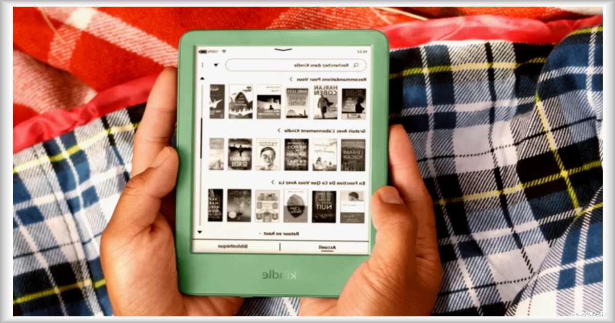 Amazon propose des promotions sur sa liseuse Kindle pour le retour des beaux jours