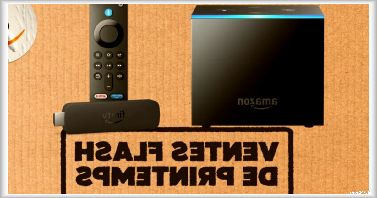 Amazon propose des réductions sur sa gamme de clés HDMI Fire TV Stick pour les Ventes Flash de Printemps