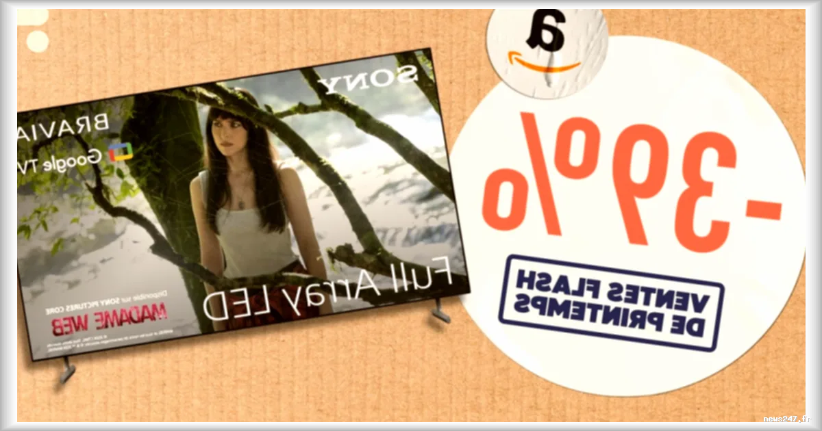 Amazon propose le TV Sony KD-65X85L à 849 euros en vente flash