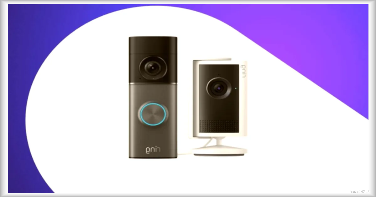 Amazon propose un pack Ring à -39% pour la surveillance de votre domicile