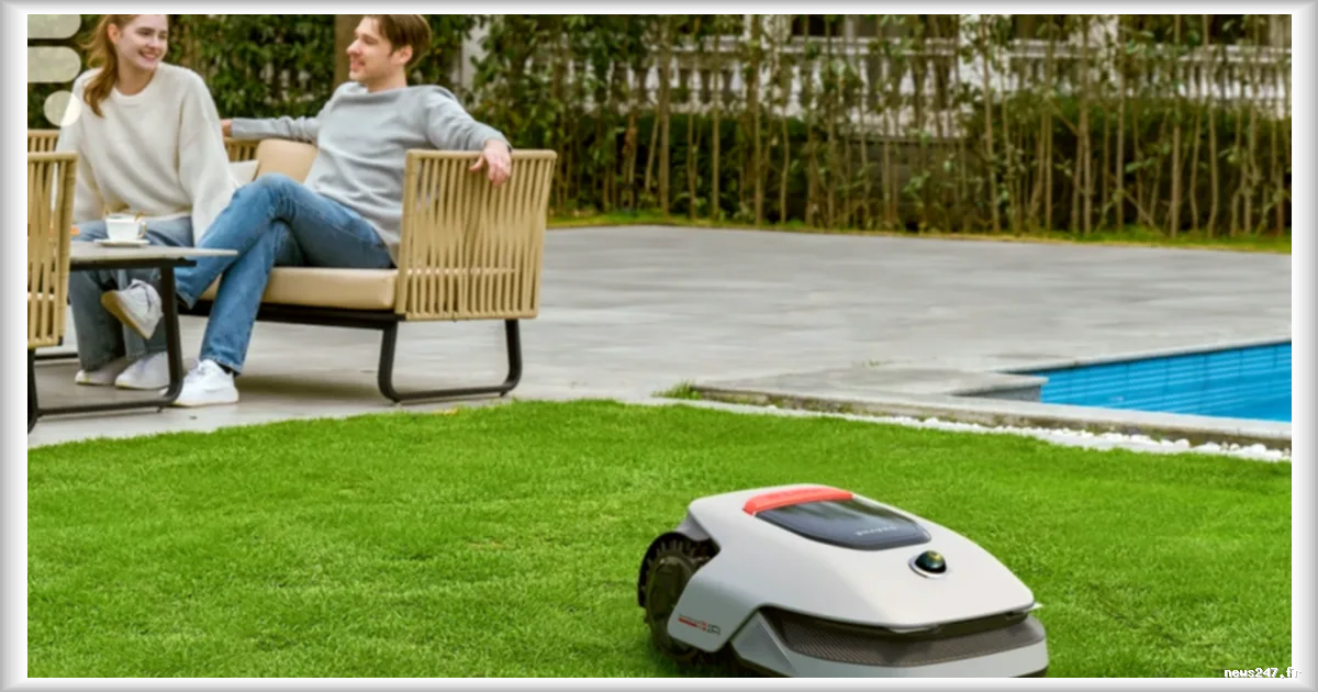 Amazon propose un robot tondeuse Dreame A1 Pro à -44% pour les jardiniers