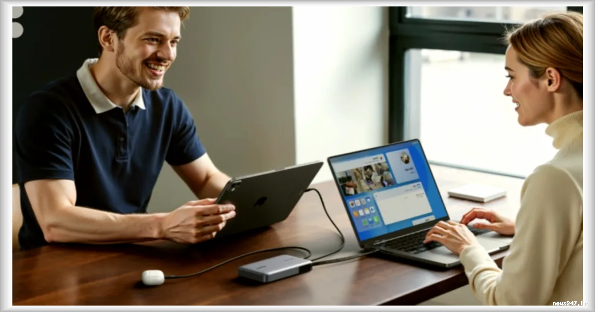 Amazon propose une batterie externe de 20 000 mAh à -30 % pouvant recharger 3 appareils simultanément