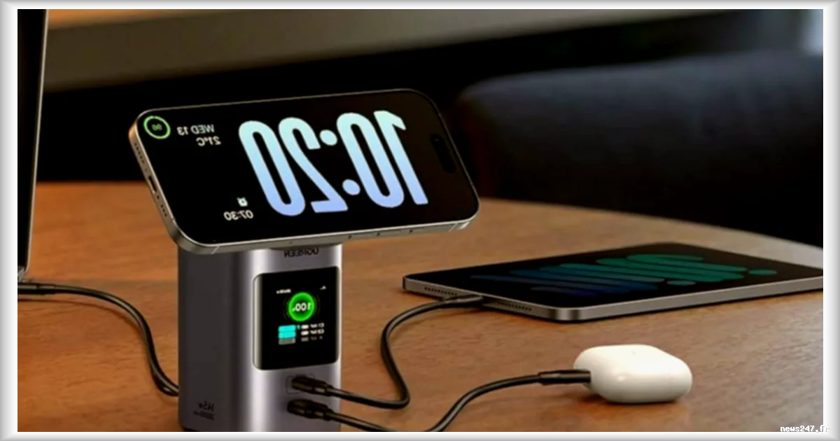 Amazon propose une batterie externe Ugreen 20 000 mAh à -44 %