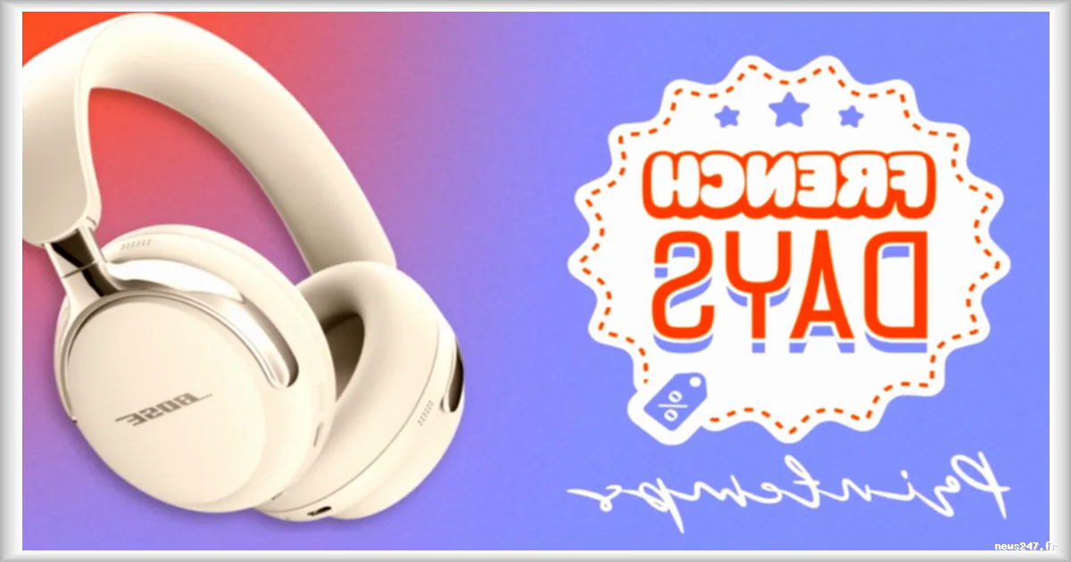Amazon propose une offre exceptionnelle sur le casque audio haut de gamme Bose QuietComfort Ultra II pendant les French Days