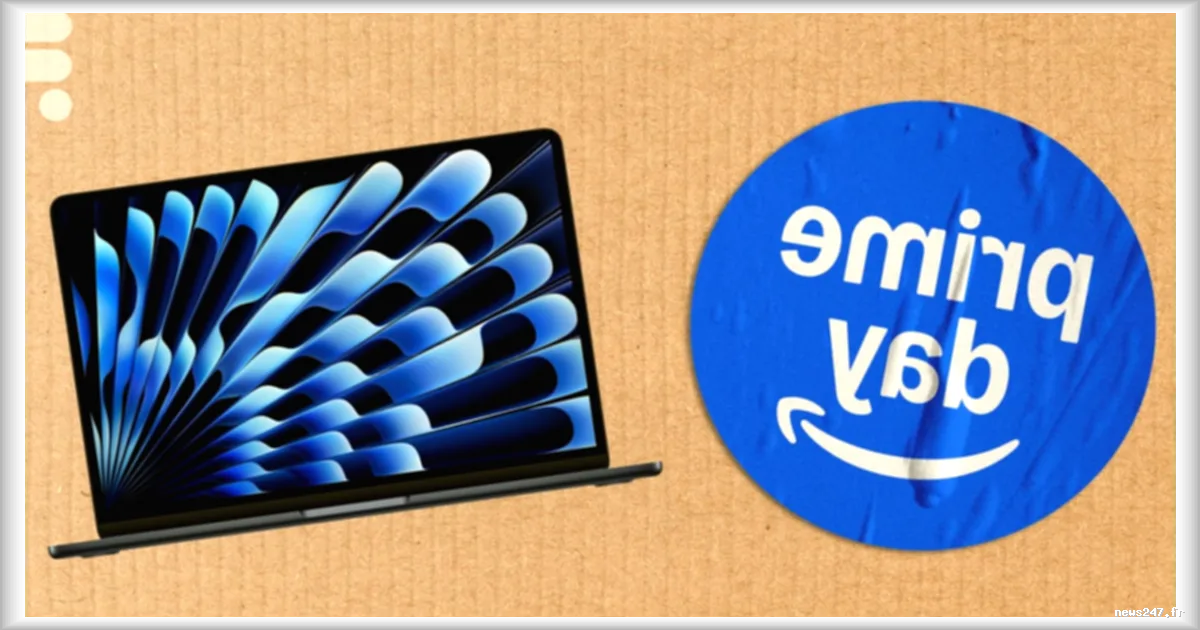 Amazon propose une offre exceptionnelle sur le MacBook Air 13 M4 pour le Prime Day