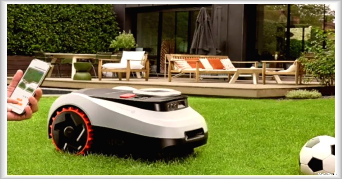 Amazon propose une réduction de 580 € sur le robot tondeuse Segway Navimow i220 LiDAR, désormais à 1 619 €