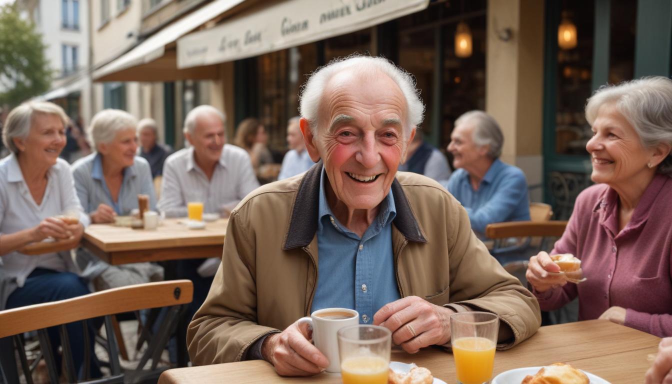 André Santini, 85 ans, paye son brunch à Issy-les-Moulineaux pour une apparition dans la campagne municipale