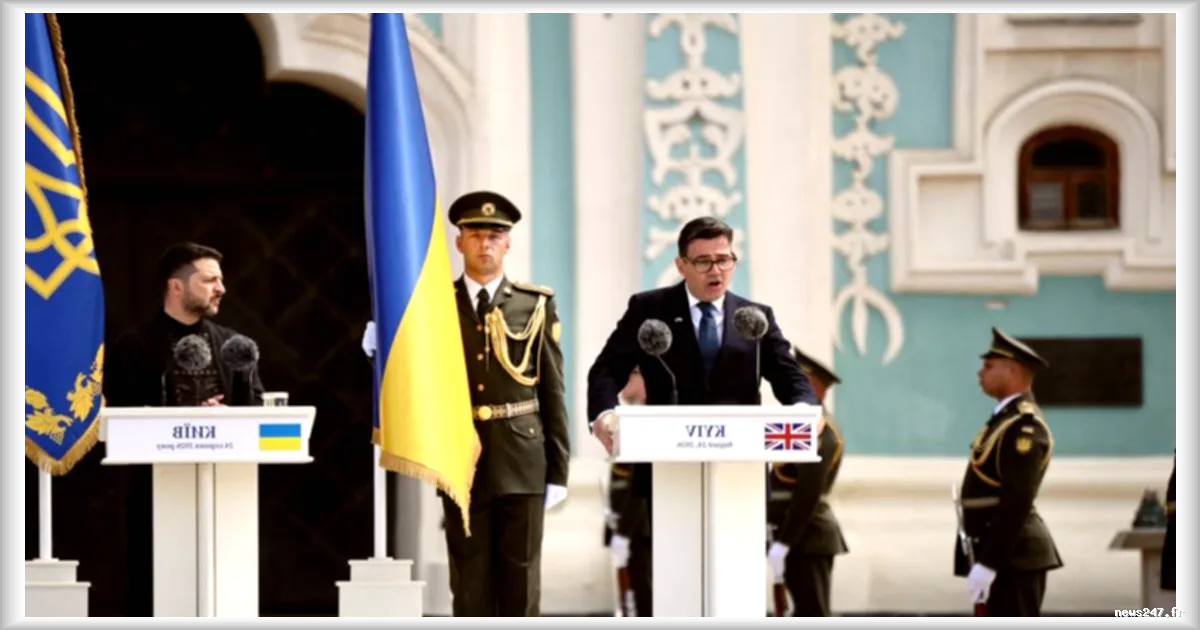 Andy Burnham recoit Volodymyr Zelensky a Downing Street pour affirmer son soutien a l'Ukraine