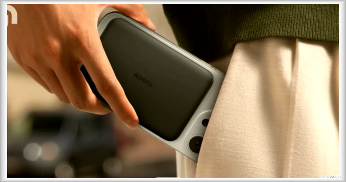 Anker propose une promotion sur sa batterie externe Magsafe certifiée Qi2 pour iPhone