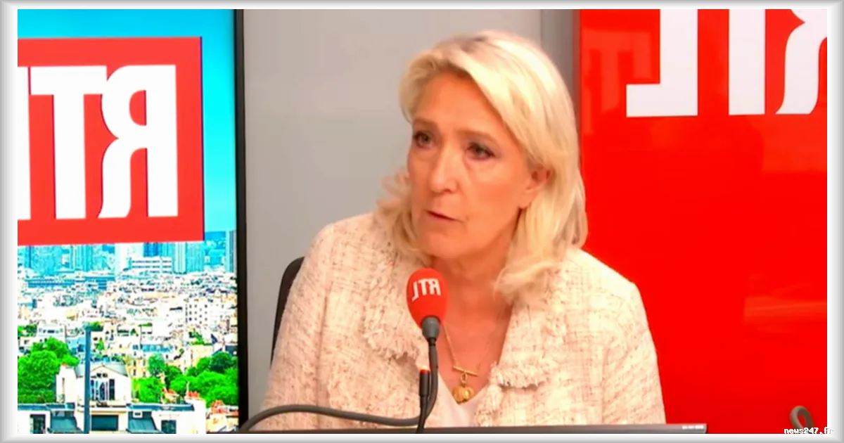 Antisémitisme : Marine Le Pen critique les moqueries de Mélenchon sur Glucksmann et Epstein
