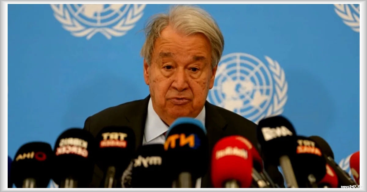 António Guterres annonce une nouvelle réunion 5+1 sur Chypre après des discussions préparatoires avec les dirigeants locaux