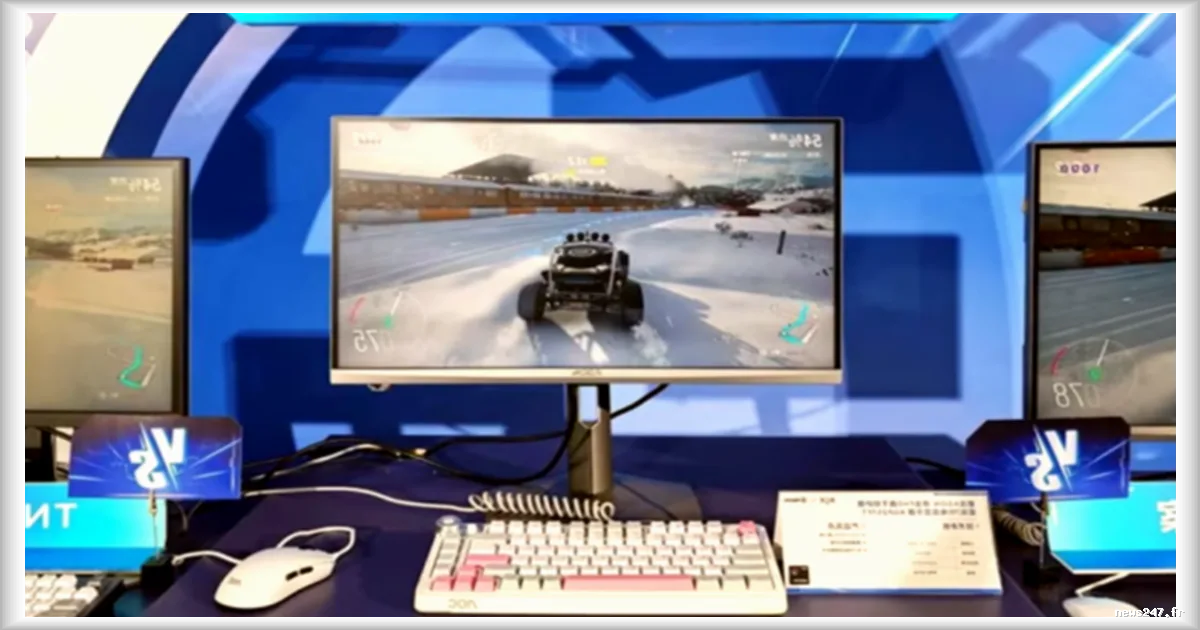 AOC présente un écran gamer Full HD à 1000 Hz, le plus fluide du marché selon Frandroid