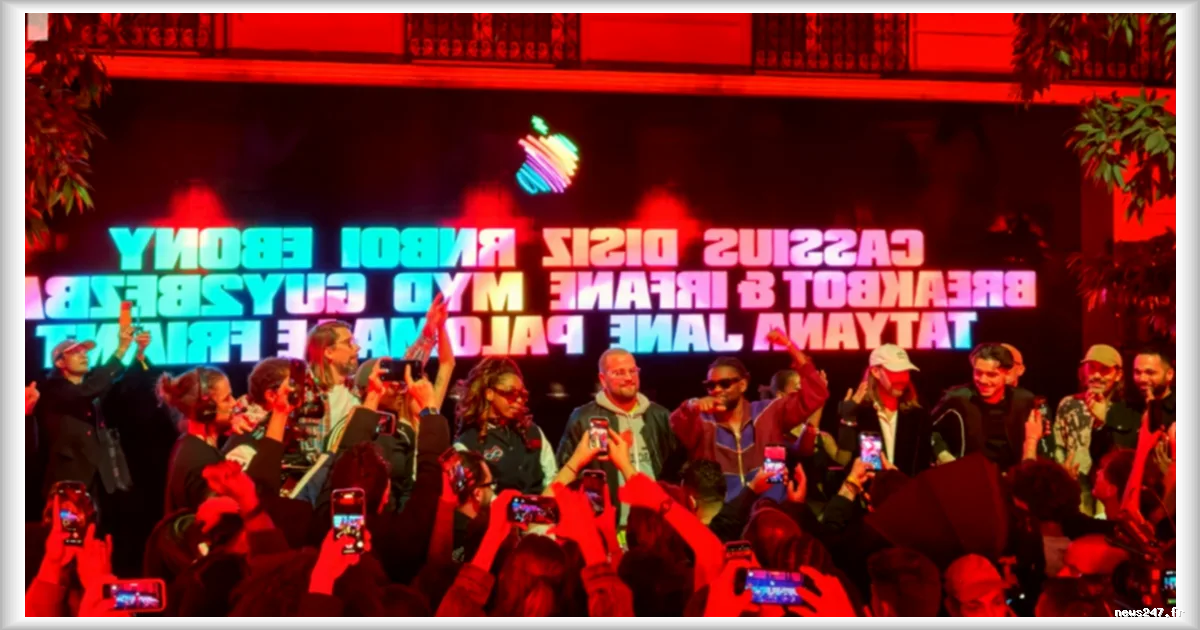 Apple fête ses 50 ans : un concert inédit dans son Apple Store des Champs-Élysées