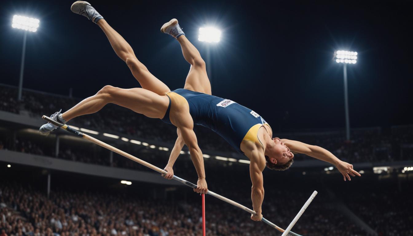 Armand Duplantis bat son 15e record du monde de saut à la perche avec 6,31m