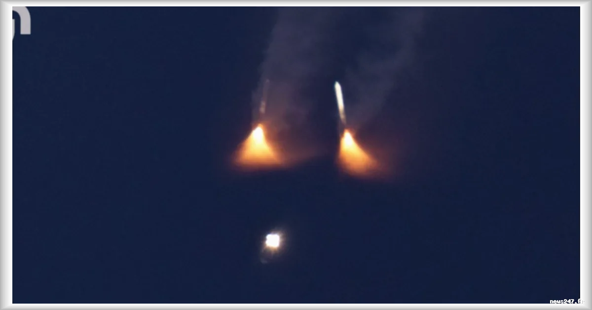 Artémis II : la fusée SLS filmée depuis l’espace à 36 000 km, une première grâce au satellite GOES-19