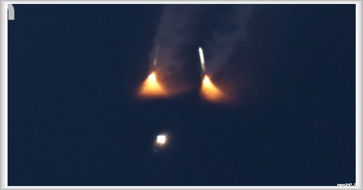 Artémis II : la fusée SLS filmée depuis l’espace par le satellite GOES-19 lors de son décollage historique