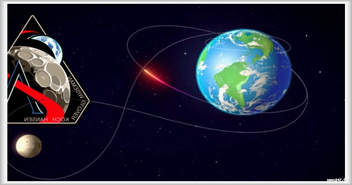 Artémis II : Les Astronautes Vers un Record de Distance de la Terre pour un Survol Historique de la Lune