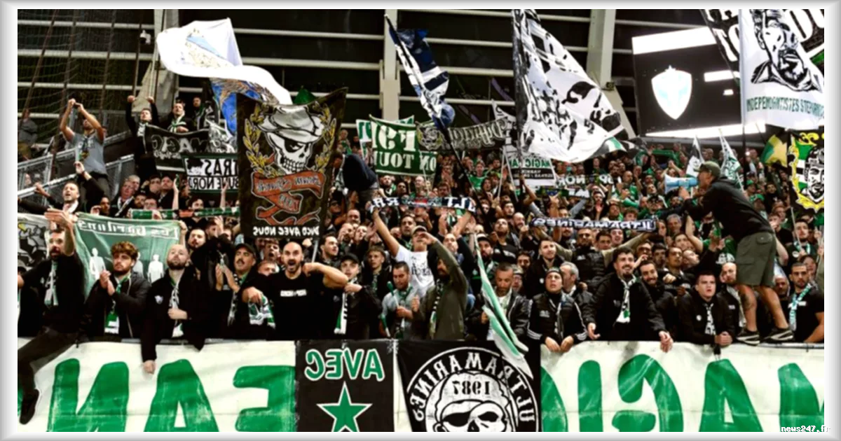 ASSE : les Green Angels et les Magic Fans convoqués pour une possible dissolution, selon Le Figaro