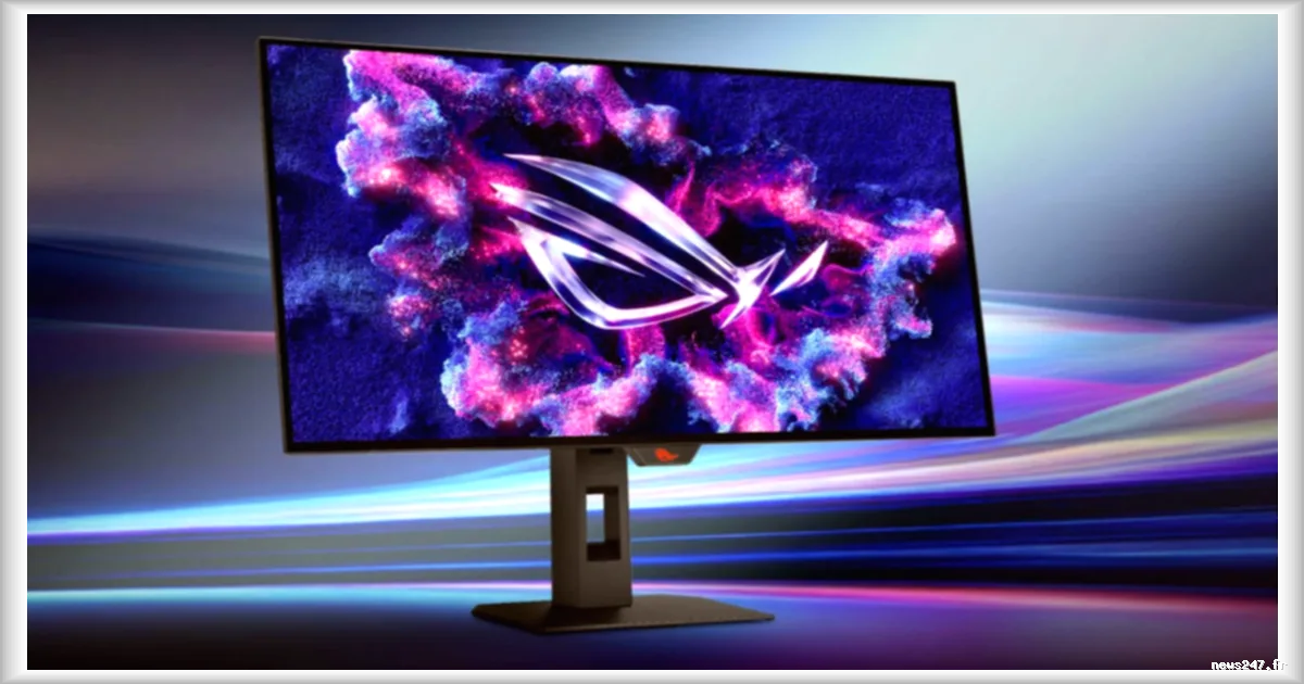 Asus OLED de 27 pouces à 280 Hz : le moniteur gaming passe à 549 € chez Boulanger