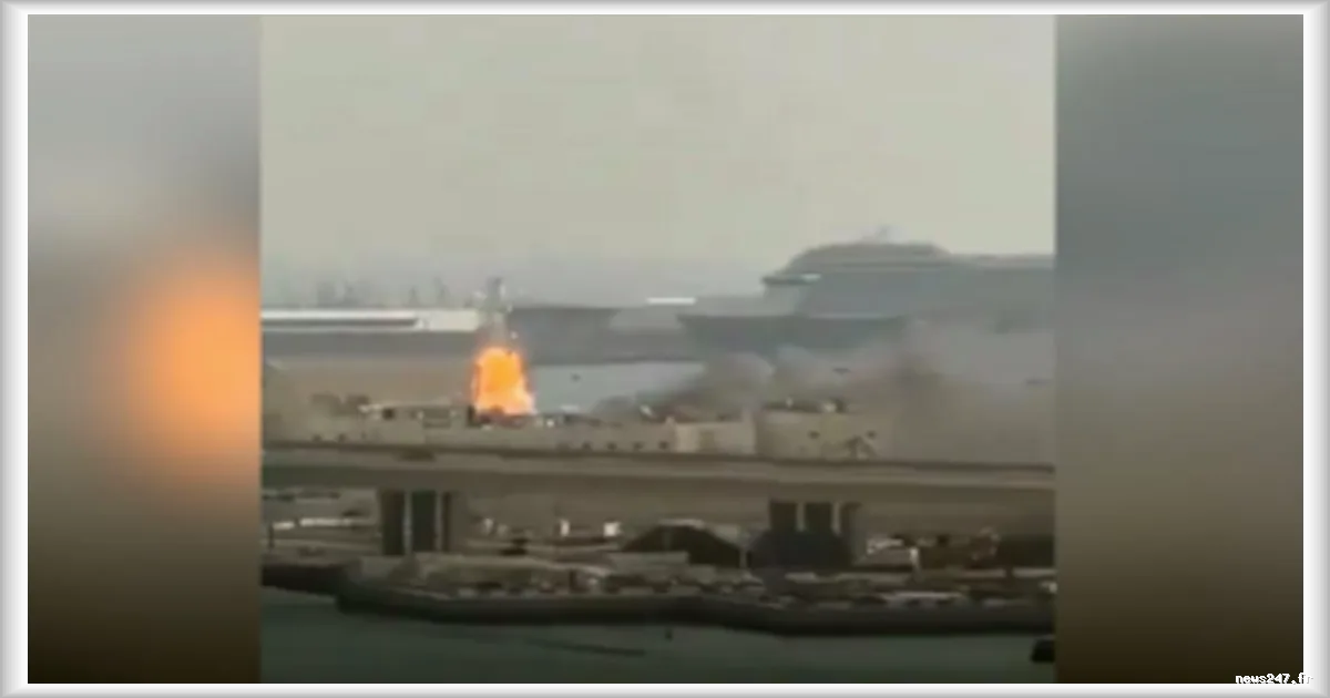 Attaque de drones iraniens sur une base accueillant des forces françaises à Abu Dhabi provoque un incendie, selon les Émirats