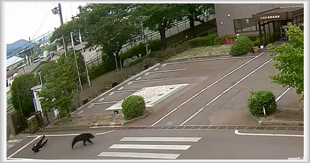 Attaque d’un ours sur des ouvriers à Fukushima : quatre blessés lors d’une poursuite devant une usine