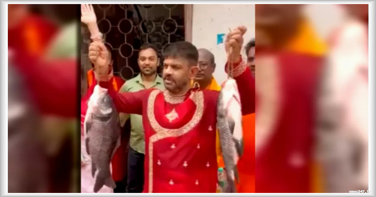 Au Bengale-Occidental, le poisson s’impose comme symbole politique dans une campagne électorale sous tension