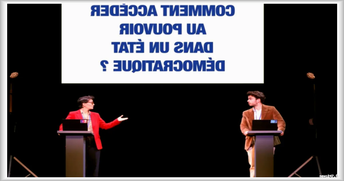 Au Théâtre Tristan Bernard, à Paris, une pièce de théâtre satirique sur la politique intitulée « L’Art d’avoir toujours raison »
