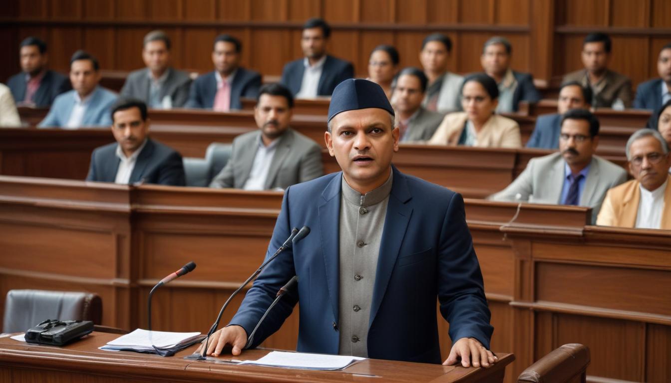 Balendra Shah, musicien devenu Premier ministre du Népal après sa transition vers le discours politique