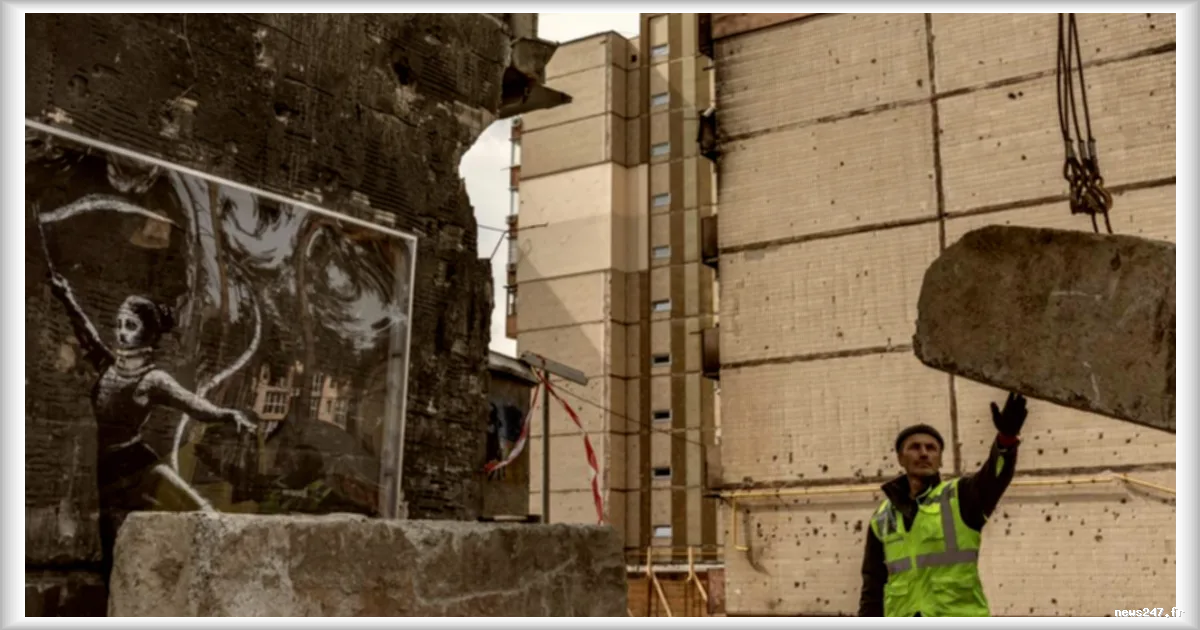 Banksy en Ukraine : l'artiste engagé au coeur d'une controverse